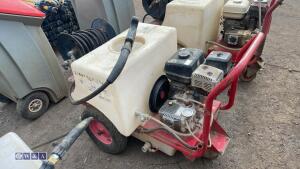 DEMON pressure washer c/w hose, lance & water tank - 7