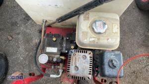 DEMON pressure washer c/w hose, lance & water tank - 5