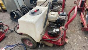 DEMON pressure washer c/w hose, lance & water tank - 7