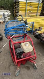 Patio cleaner c/w hose & lance