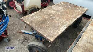 4 wheeled turntable trolley - 5