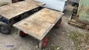 4 wheeled turntable trolley - 2