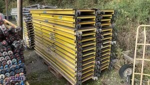 Stillage of BOSS scaffold walk boards - 2