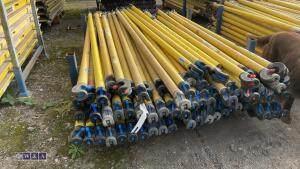 Stillage of BOSS fibre scaffold bars - 3