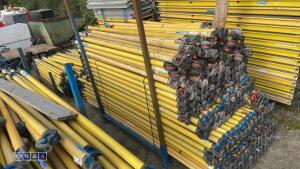 Stillage of BOSS fibre scaffold bars - 2