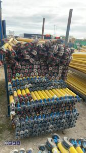 Stillage of BOSS fibre scaffold bars - 5