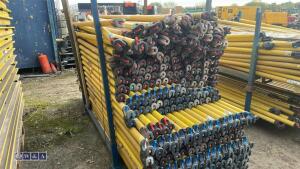 Stillage of BOSS fibre scaffold bars - 6