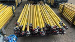Stillage of BOSS fibre scaffold bars - 4
