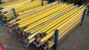 Stillage of BOSS fibre scaffold bars - 5