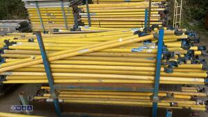 Stillage of BOSS fibre scaffold bars - 2