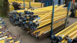 Stillage of BOSS fibre scaffold bars - 3