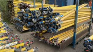 Stillage of BOSS fibre scaffold bars - 4