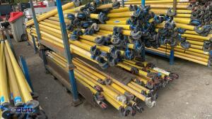 Stillage of BOSS fibre scaffold bars - 5