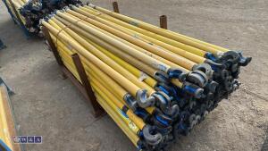 Stillage of BOSS fibre scaffold bars - 5