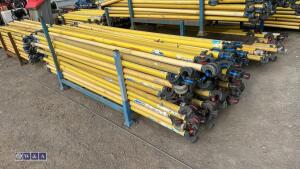 Stillage of BOSS fibre scaffold bars - 2