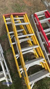 2 x electricians stepladders - 2