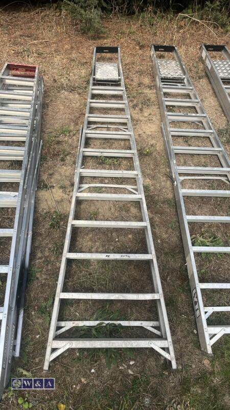 Aluminium stepladder (large)