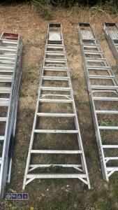 Aluminium stepladder (large)