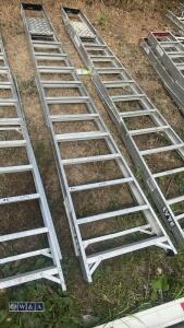 Aluminium stepladder (large) - 2