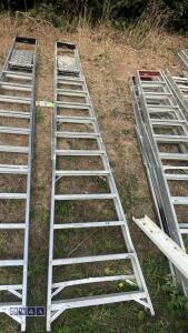 Aluminium stepladder (large)