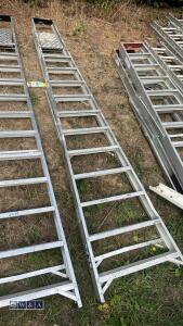 Aluminium stepladder (large) - 2
