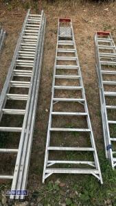 Aluminium stepladder (large) - 2