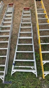 Aluminium stepladder (large)