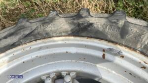 Set of rowcrop wheels & tyres (2 x 12.4R36 XM25 & 2 x 13.6R48) - 6