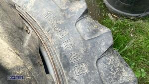 Set of rowcrop wheels & tyres (2 x 12.4R36 XM25 & 2 x 13.6R48) - 8