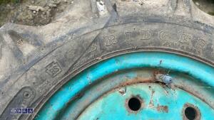 2 x tractor wheels & tyres (5.00-12) - 4