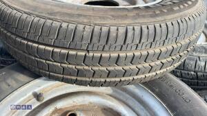 Pallet of tyres & 13'' rims (165, 5 stud, 6 1/2'' PCD) (WT2) - 4