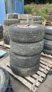 4 x Alloy wheels & tyres (265.60.18) - 3
