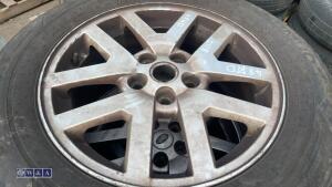 4 x Alloy wheels & tyres (265.60.18) - 4