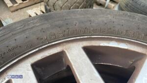 4 x Alloy wheels & tyres (265.60.18) - 5