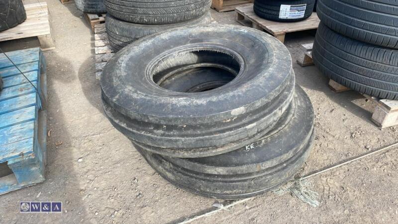 2 x tractor tyres (10.00x16)