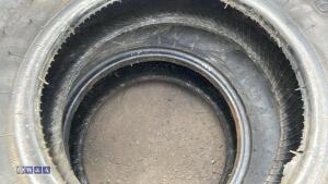 2 x tractor tyres (10.00x16) - 4
