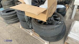 4 x Alloy wheels & tyres & 1 x boxed alloy (refurbished) (285/40 R22) - 5