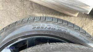 4 x Alloy wheels & tyres & 1 x boxed alloy (refurbished) (285/40 R22) - 6