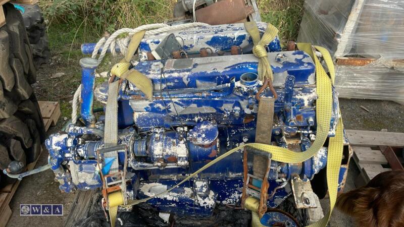PERKINS 6-cylinder diesel marine engine