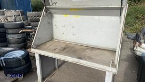 Lockable work store - 3