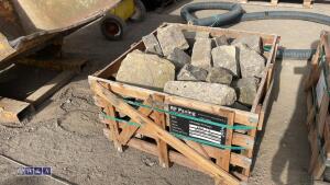 Crate of stone