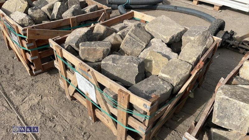Crate of stone