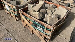 Crate of stone