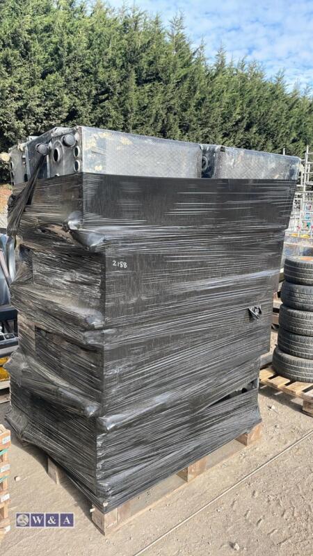 Pallet of gas cabinet heaters
