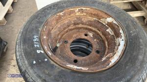 Pallet of trailer wheels & tyres - 3