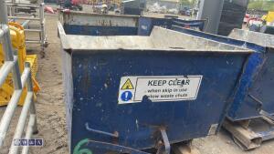 Forklift tipping skip - 3