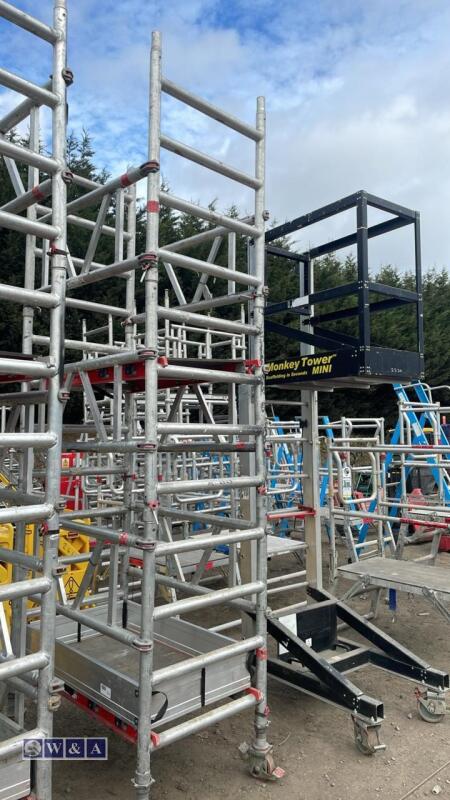 Aluminium scaffold tower