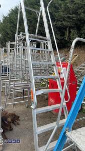 Aluminium stepladder (large)
