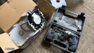 Garage lights & cordless screwdriver