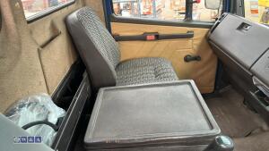 Mercedes 814 flat bed c/w hydraulic crane - 16